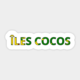 Drapeau Îles Cocos Sticker